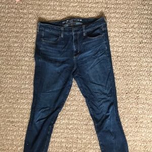 American Eagle high rise skinny jeans 8 long